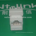 Rj45 placa frontal cat6 keystone jack